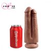 KING COCK DUPLA DILDO "TWO COCKS ONE HOLE" TAN 7