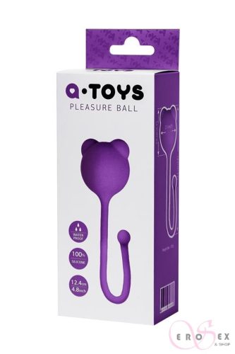 Pleasure balls A-Toys hüvelygolyó lila