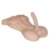 Male sex doll torso, solid silicone