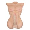 Male sex doll torso, solid silicone