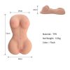 Solid silicone sex doll 51cm body torso