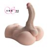 Solid silicone sex doll 51cm body torso