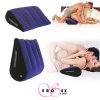 Inflatable wedge shaped sex pillow