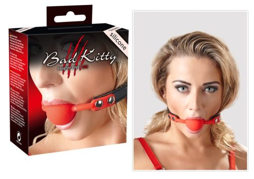 Bad Kitty Red Gag Silicone