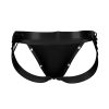 C4M-Desire Jockstrap-BlackLeatherette-M