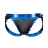 C4M-Desire Jockstrap-BlueLeatherette-M