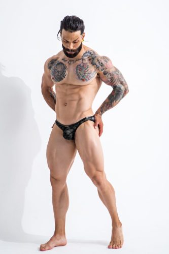 L4CE by C4M- Bikini Bulge-Black-L