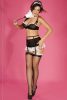 CR 3607  LXL  Black/White Hot&Sexy Maid Set