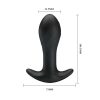 Pretty Love Anal Plug Massager Black