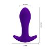 Pretty Love Anal Plug Massager Purple