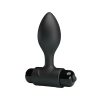 Pretty Love Vibra Butt Plug Black