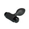 Pretty Love Vibra Butt Plug Black