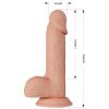 Beautiful Catoblepas 8,1 " Vibrating Dildo