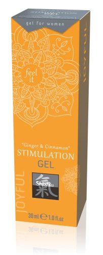 Stimulation Gel - Ginger & Cinnamon 30 ml