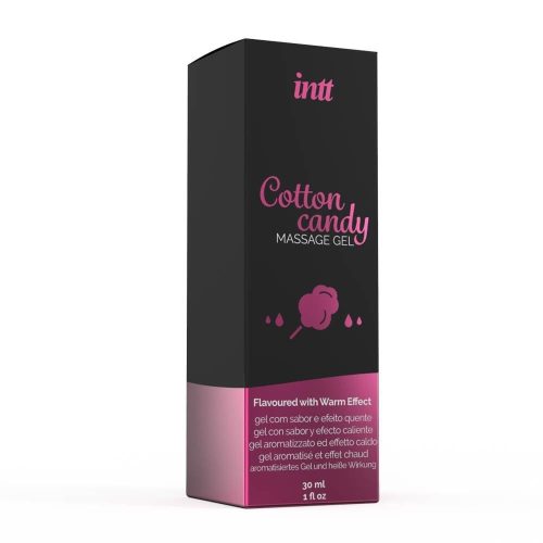 MASSAGE GEL COTTON CANDY GLASS BOTTLE 30ML + BOX