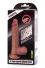 Dual-Layered 8 inch Silicone Dildo Flesh