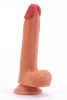 Dual-Layered 8 inch Silicone Dildo Flesh