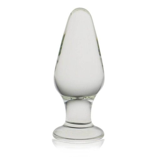 Glass Romance Anal Plug Clear