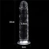 7.0''  Flawless Clear Dildo