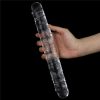 12''  Flawless Clear Double Dildo