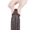 9'' Sliding Skin Dual Layer Dong Brown