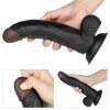 Vibrating Easy Strapon Set 8.5" Black