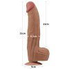 12'' King Sized Sliding Skin Dual Layer Dong Brown