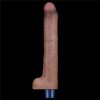 10.5" REAL SOFTEE Rechargeable Silicone Vibrating Dildo