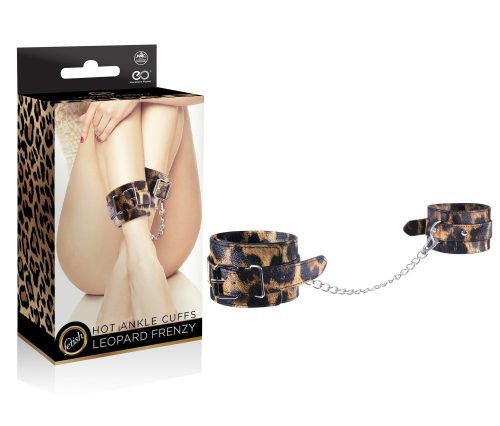 LEOPARD FRENZY ANKLE CUFFS