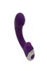 TITANZ 8" SILICONE RECHARGEABLE VIBRATOR IN PURPLE