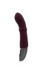 TITANZ 7" SILICONE RECHARGEABLE VIBRATOR IN RUBINE RED