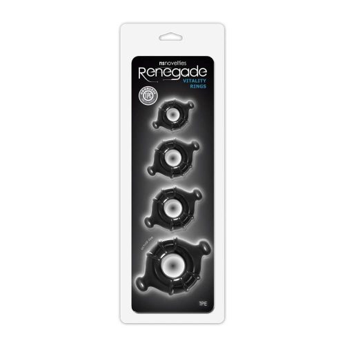 Renegade Vitality Rings Black