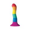 Colours Pride Edition 6 inch Wave Dildo Rainbow