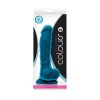 Colours Dual Density 8 inch Dildo Blue