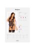 Meshlove corset & thong  S/M