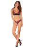 Rosenty 2-pcs crotchless set   XS/S