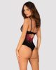 Rosenty crotchless teddy   XS/S