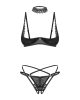 Donarella 3-pcs crotchless set M/L