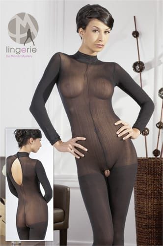 Longarm Catsuit Black M/L