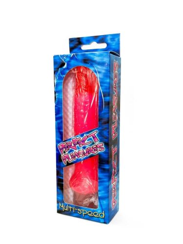 Jelly Anal Slim Jim Vibrator Pink