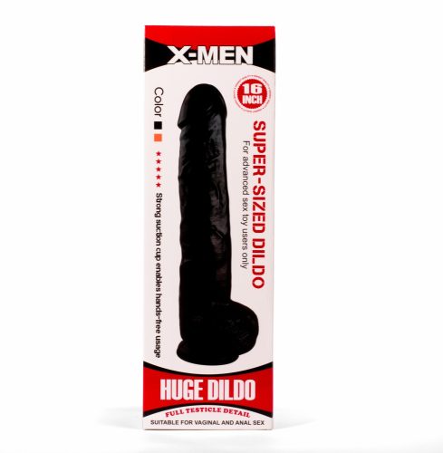 X-MEN 16" Super-Sized Dildo Black