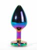 X-MEN Secret Shine Metal Butt Plug Rainbowheart M