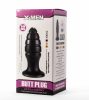 X-Men 10" Extra Girthy Butt Plug Black VIII