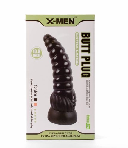 X-Men 10.9" Extra Large Butt Plug Black