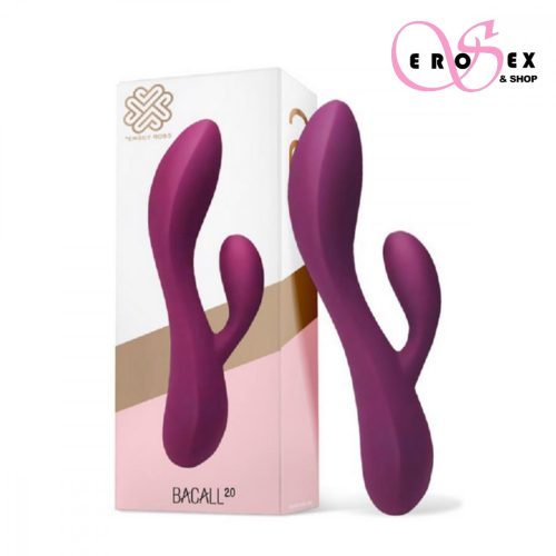 ENGILY ROSS BACALL 2.0 VIBE INJECTED LIQUIFIED SILICONE DOUBLE MOTOR USB